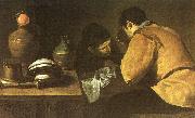 Diego Velazquez Two Men at a Table Spain oil painting artist